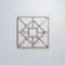 Ekena Millwork Small Jamestown Decorative Fretwork Wood Wall Panels, Red Oak, 11 3/8"W x 11 3/8"H x 3/8"T WALW12X12X0375JTNRO - alternate 2